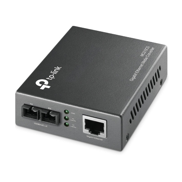 TP-Link Omada MC210CS Gigabit Single-Mode Dual Fiber Media Converter | Up to 20 Kms