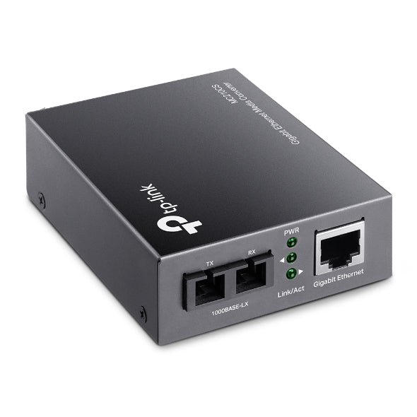 TP-Link Omada MC210CS Gigabit Single-Mode Dual Fiber Media Converter | Up to 20 Kms