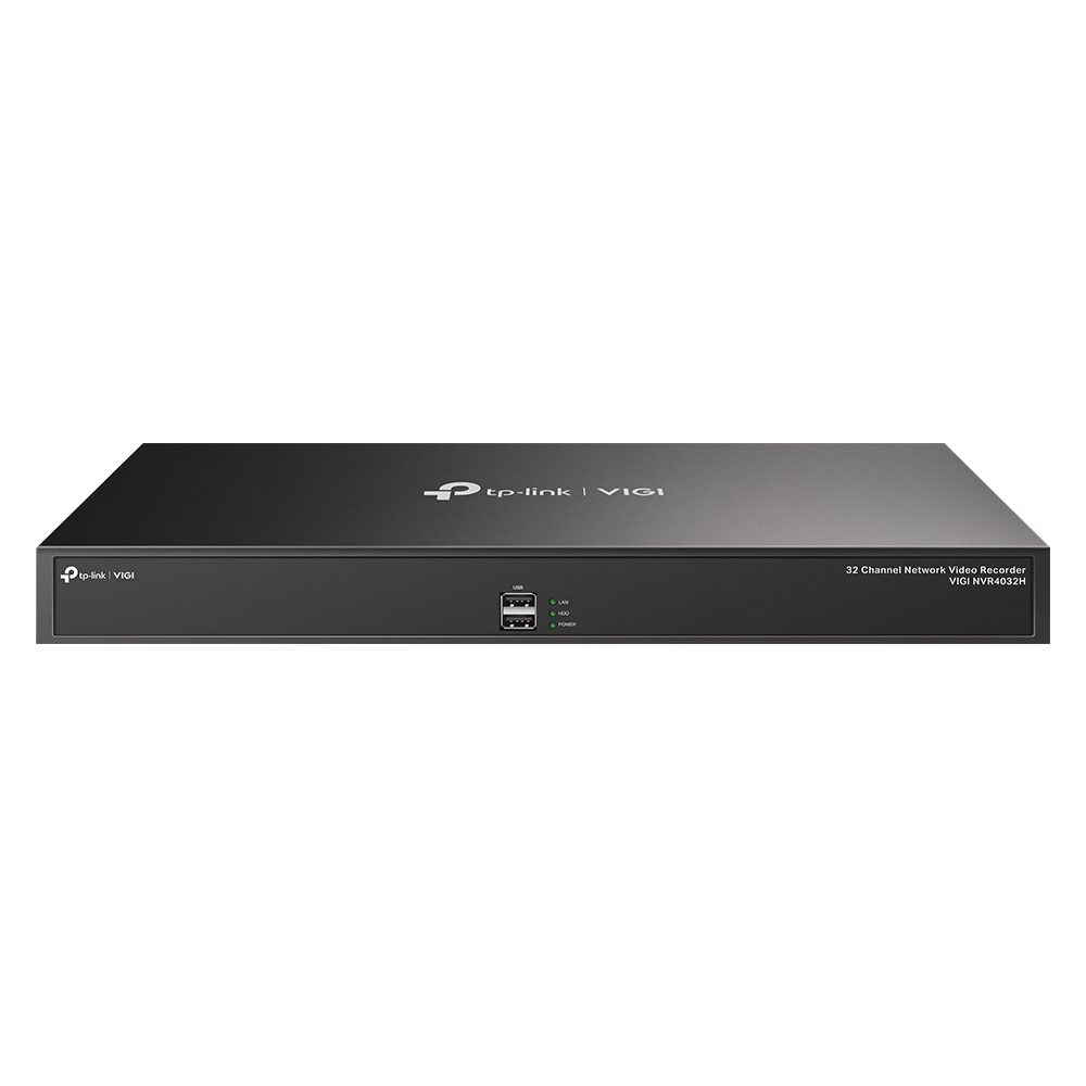 TP-Link VIGI NVR4032H 32 Channel Network Video Recorder | 4 SATA | 4K Output | 8MP Supported | H.265+ Compression | Synchronous Playback