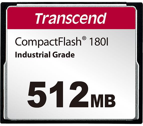 Transcend CF180I Industrial Compact Flash CF Cards | SLC Mode | 128MB, 256MB, 512MB, 1GB, 2GB