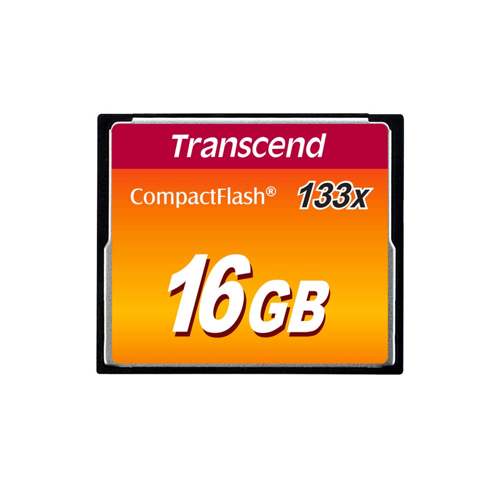 Transcend Compact Flash Card 133x CF Card MLC NAND Flash | 1GB 2GB 4GB 8GB 16GB 32GB Available