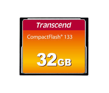 Transcend Compact Flash Card 133x CF Card MLC NAND Flash | 1GB 2GB 4GB 8GB 16GB 32GB Available