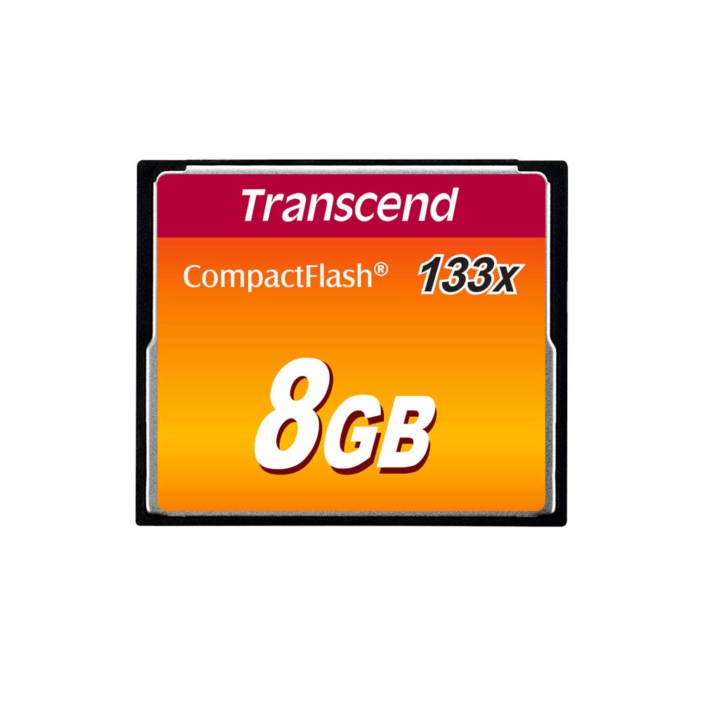 Transcend Compact Flash Card 133x CF Card MLC NAND Flash | 1GB 2GB 4GB 8GB 16GB 32GB Available