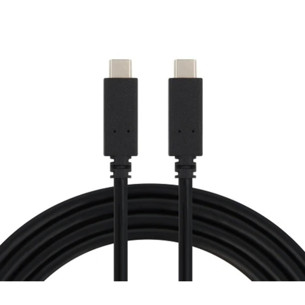 BOXNUBE USB Type C to Type C Cable 1.8M USB 3.1 | USB C to USB-C | 65W, Fast Charging, 6ft Length | Black