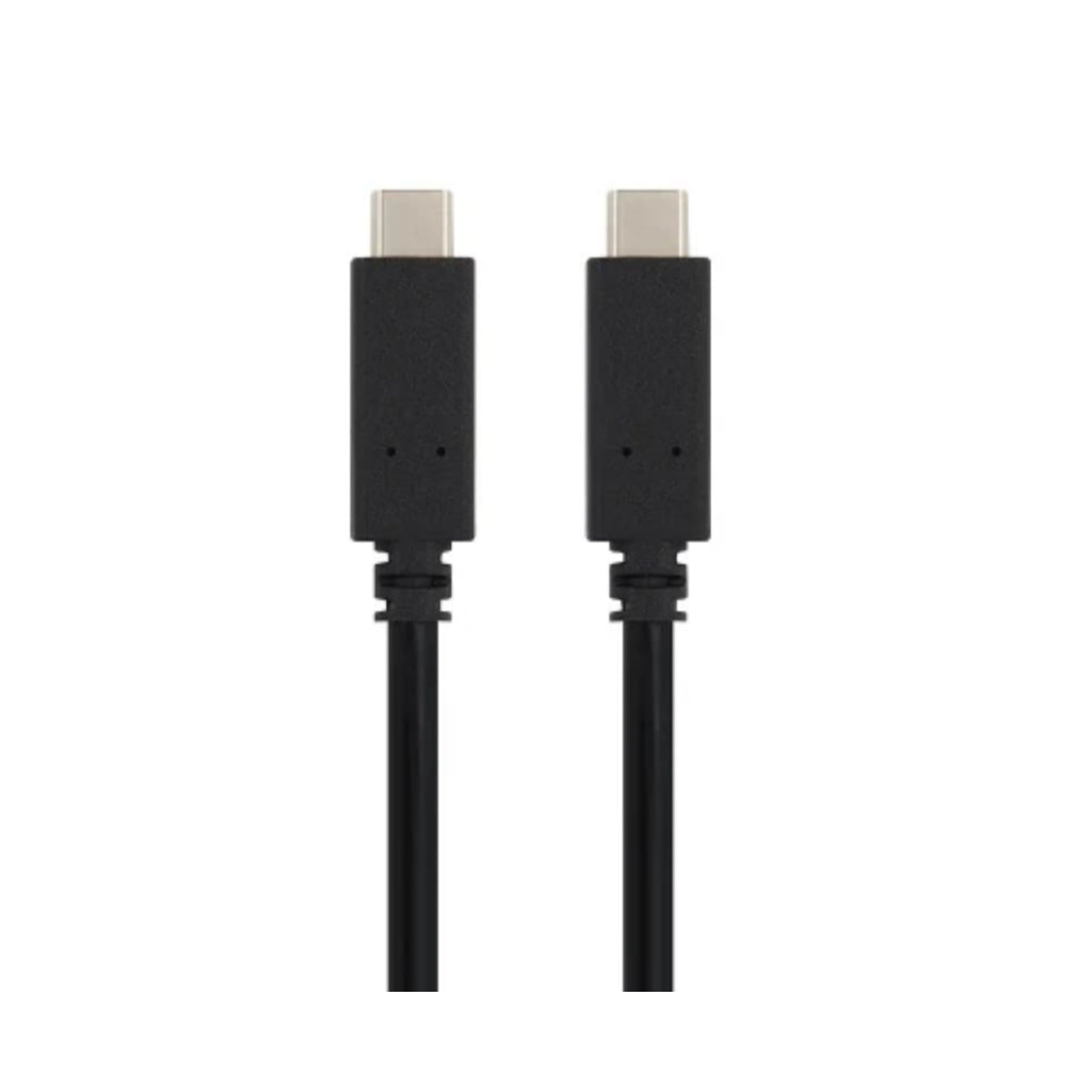 BOXNUBE USB Type C to Type C Cable 1.8M USB 3.1 | USB C to USB-C | 65W, Fast Charging, 6ft Length | Black