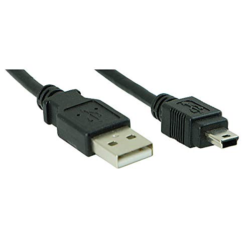 BOXNUBE Premium Cable USB 2.0 Type A to Mini 5 pin Type B Cable for External HDD/Camera/Card Readers