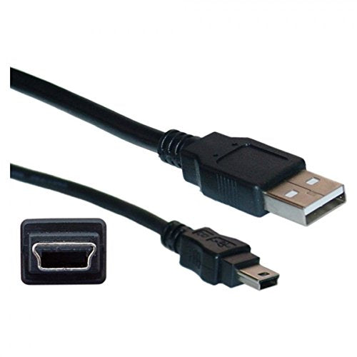 BOXNUBE Premium Cable USB 2.0 Type A to Mini 5 pin Type B Cable for External HDD/Camera/Card Readers