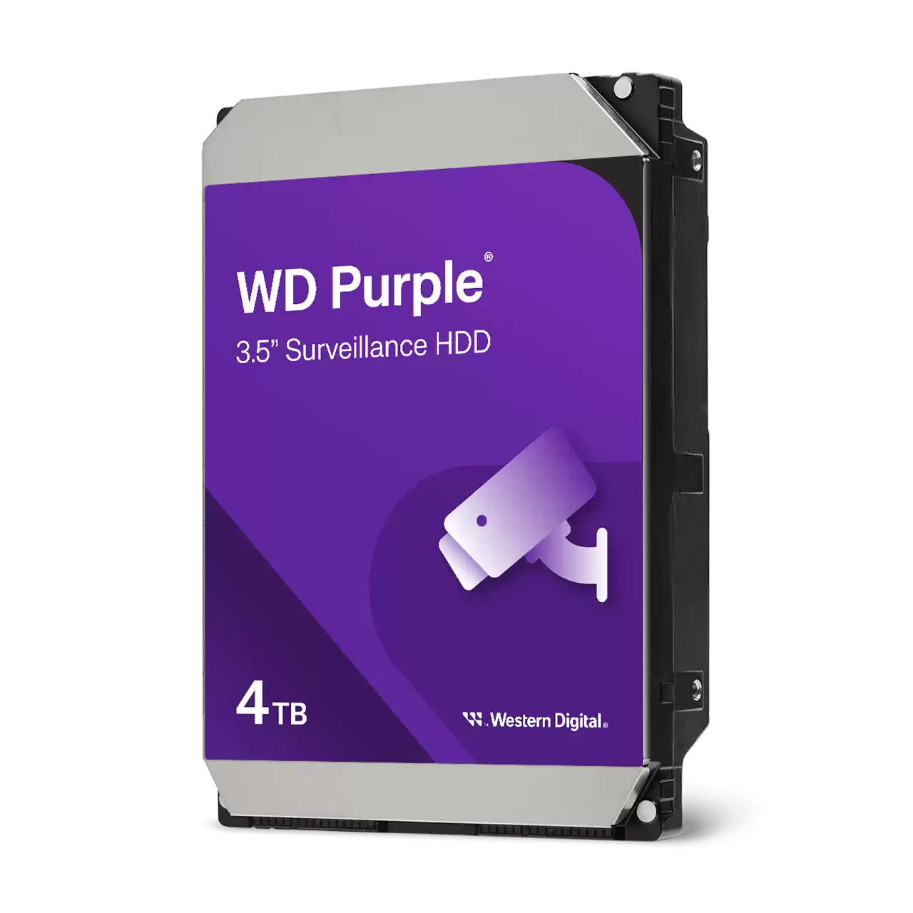 Western Digital Purple Surveillance Internal Hard Disk Drive WD HDD - SATA 6 Gb/s | For Security CCTV Cameras