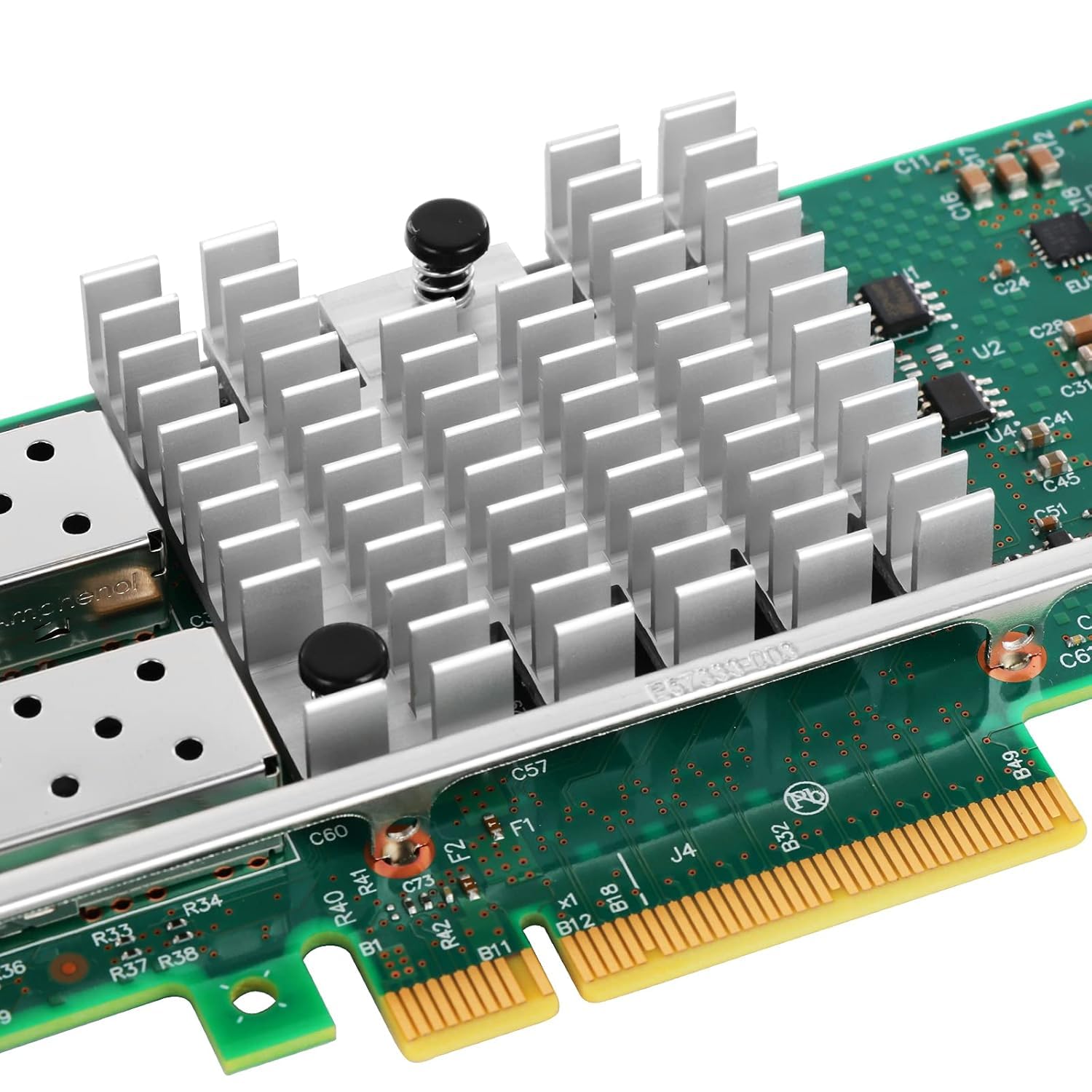 BOXNUBE 10Gbps PCIe x8 Dual Port Network Adapter with Intel X520-DA2 Chipset | 2× SFP+ 10G Port Ethernet Card for Desktop & Server