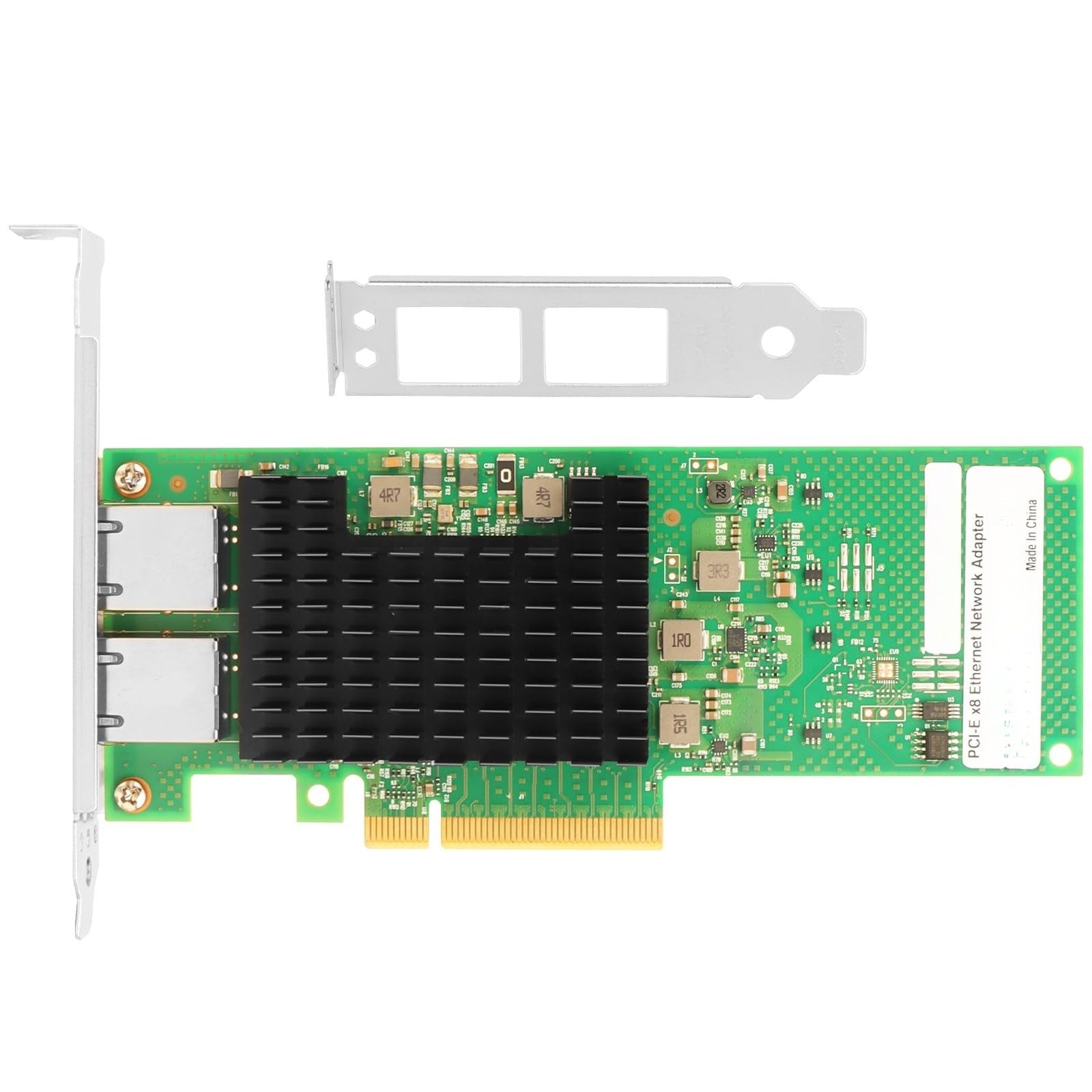 BOXNUBE Intel X710 Chipset 10G Dual Port RJ45 PCIe x8 Network Card with Low Profile Bracket | 10GbE LAN Adapter for Server/Desktop
