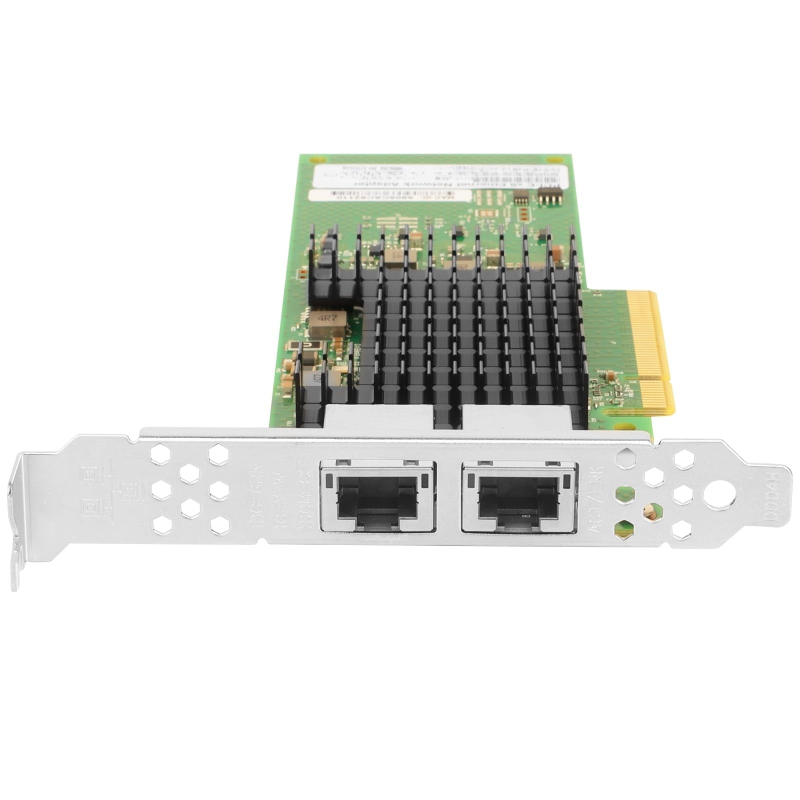 BOXNUBE Intel X710 Chipset 10G Dual Port RJ45 PCIe x8 Network Card with Low Profile Bracket | 10GbE LAN Adapter for Server/Desktop