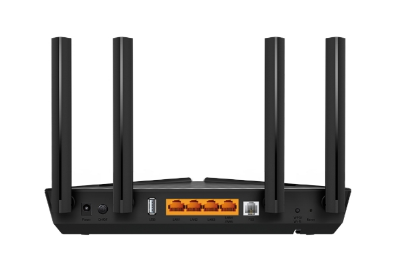 TP-Link XX530v AX3000 Dual Band Wi-Fi 6 GPON Router | 1x USB Port 1x Gigabit WAN, 3 x Gigabit LAN Ports, OFDMA, MU-MIMO