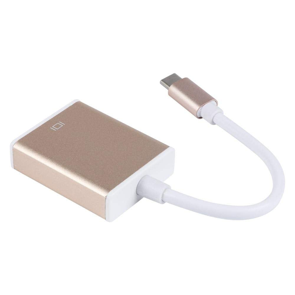 BOXNUBE USB 3.1 Type C to VGA Converter Adapter Cable for MacBook Chromebook