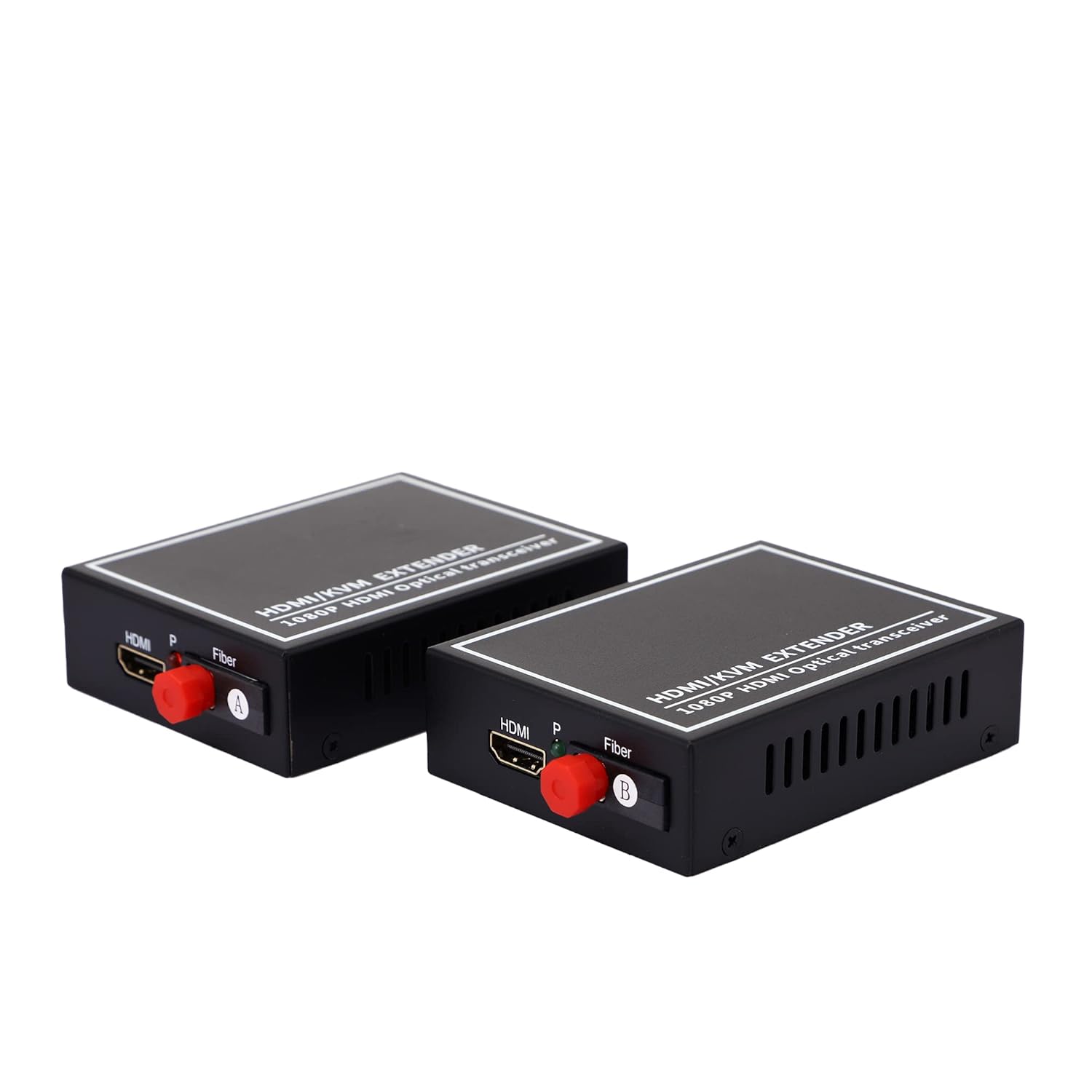 BOXNUBE HDMI Fiber Optical Converter Extender 1080P Single Mode Single Fiber up to 20 kms | FC Port