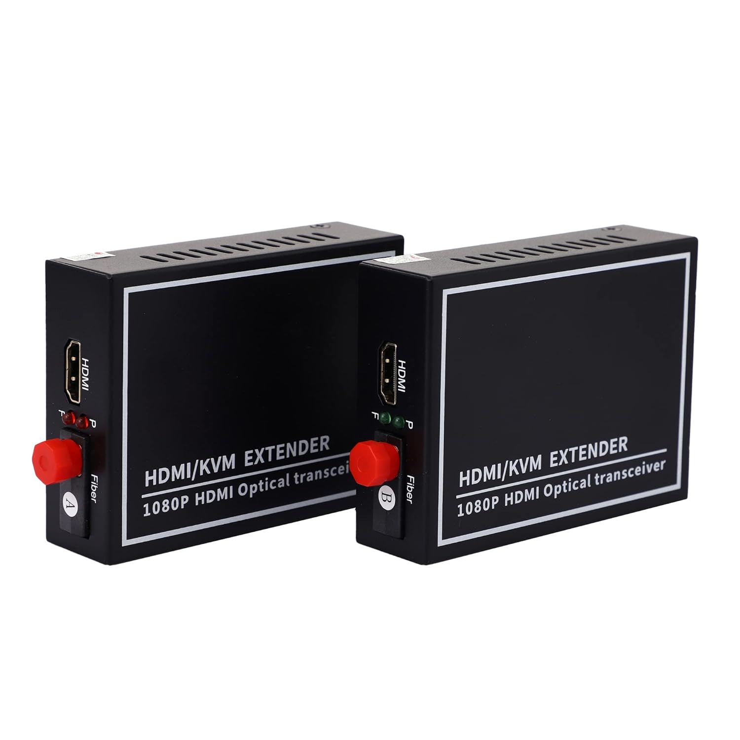 BOXNUBE HDMI Fiber Optical Converter Extender 1080P Single Mode Single Fiber up to 20 kms | FC Port