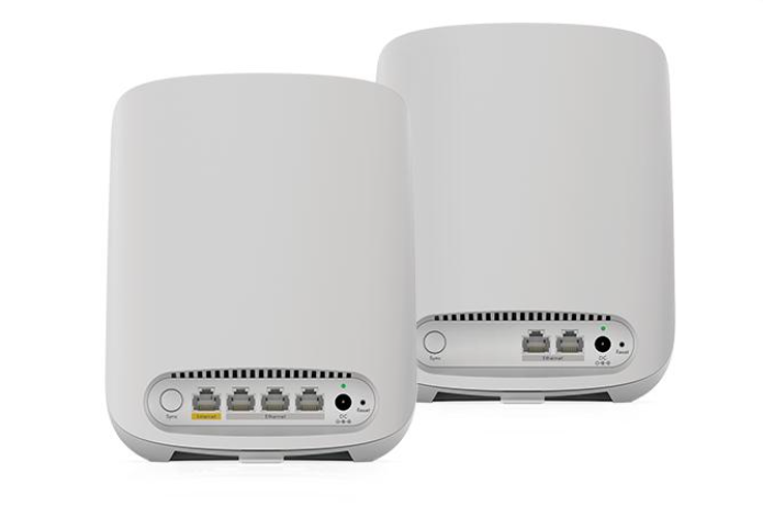 Netgear AX1800 WiFi Mesh System (RBK352) Orbi Dual-Band WiFi 6 Mesh System, 1.8Gbps, Router + 1 Satellite