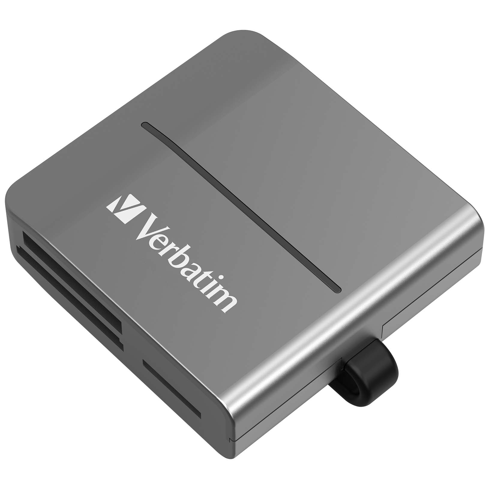 Verbatim USB 3.2 Gen 1 Card Reader 65678, Multi Card Reader 6 in 1 Ports for Laptop, PC, MacBook.