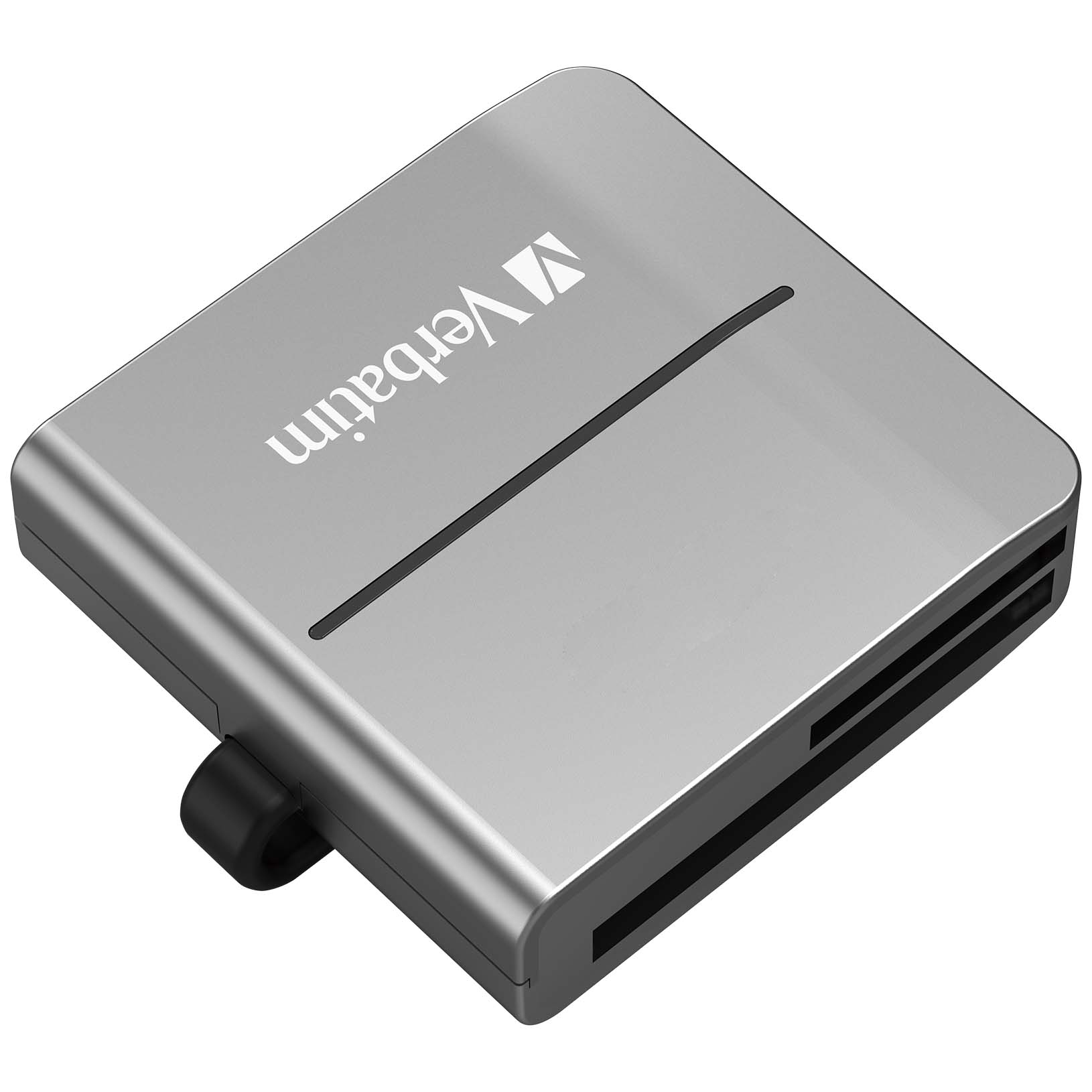 Verbatim USB 3.2 Gen 1 Card Reader 65678, Multi Card Reader 6 in 1 Ports for Laptop, PC, MacBook.